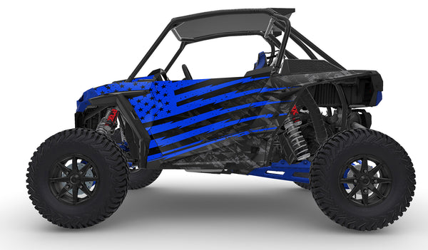 POLARIS RZR 2 - EDGY FLAG – ECDcustoms