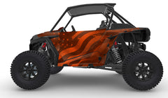 POLARIS RZR 2 - WAVY FLAG