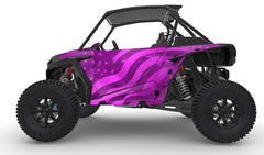 POLARIS RZR 2 - WAVY FLAG