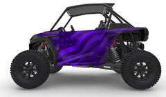 POLARIS RZR 2 - WAVY FLAG