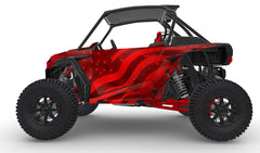 POLARIS RZR 2 - WAVY FLAG