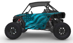 POLARIS RZR 2 - WAVY FLAG