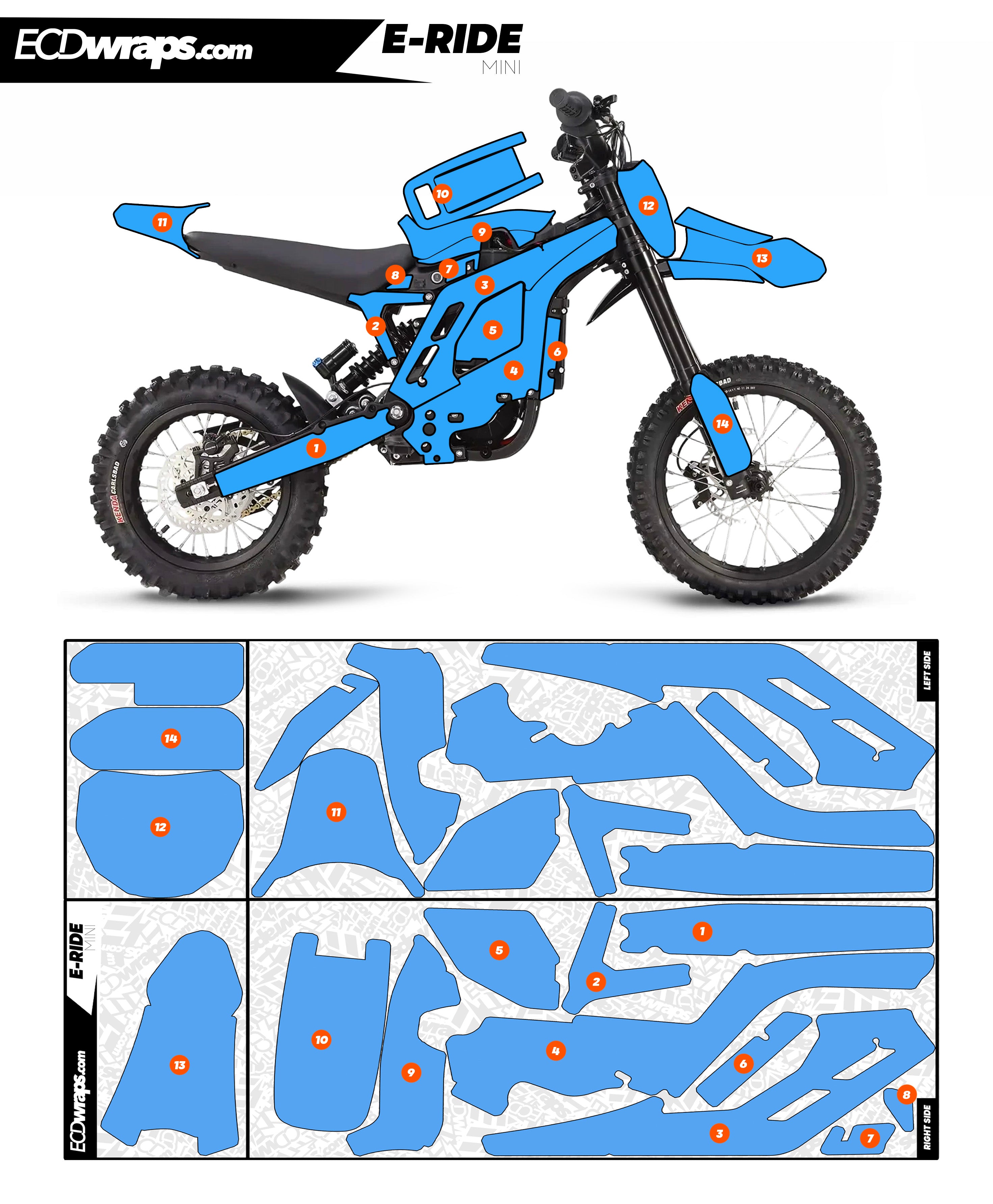 Ecd Rider Drawings INSTRUCTIONS – ECDcustoms