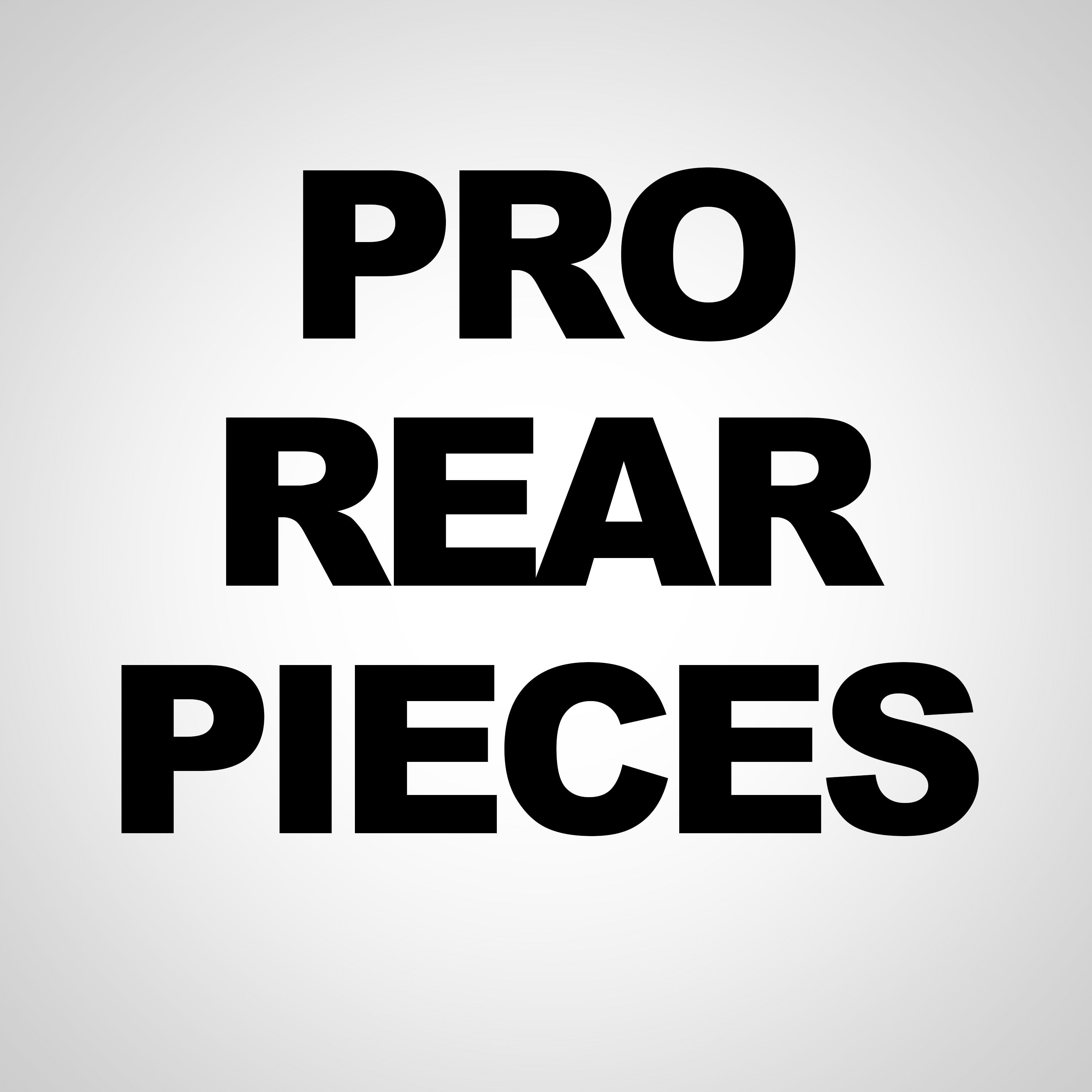 PRO REAR PIECES