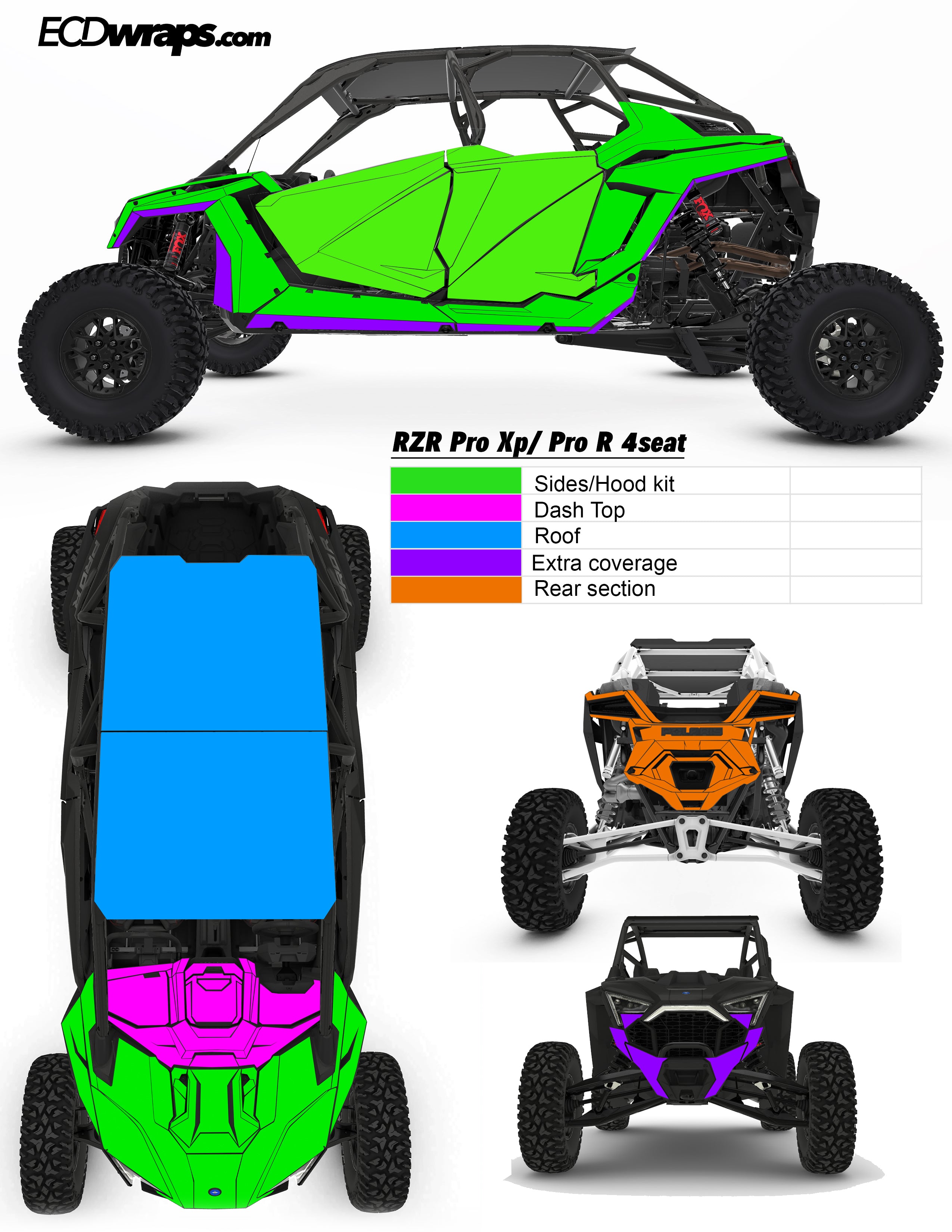 Ecd Rider Drawings INSTRUCTIONS – ECDcustoms