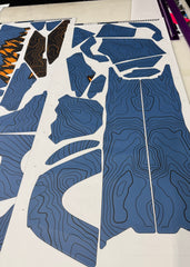 Skidoo Gen4 154, 146 TrailMap wrap