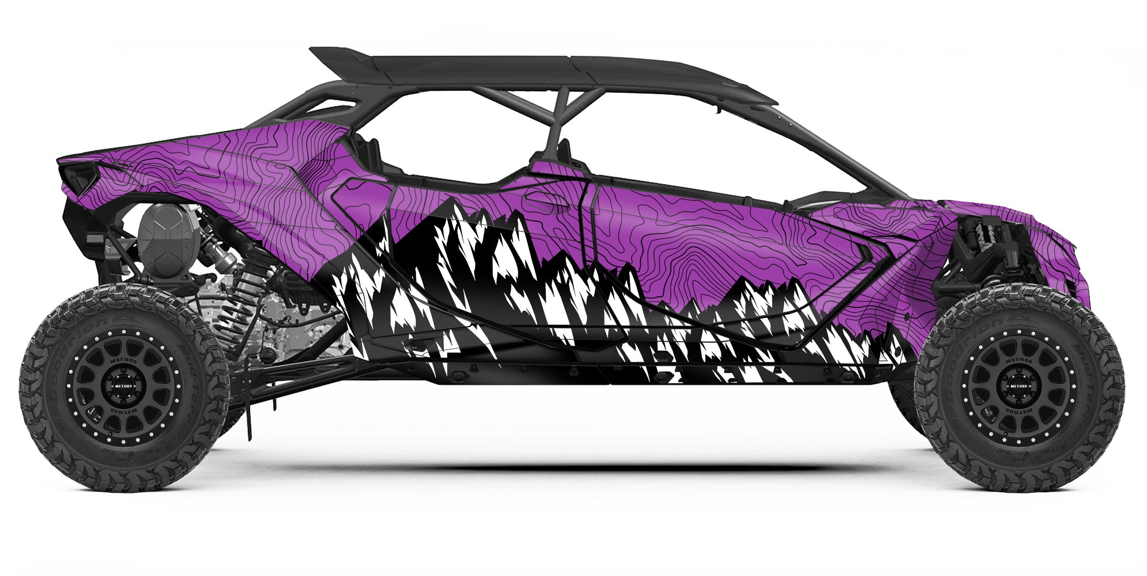 MAVERICK R MAX - TRAIL MAP