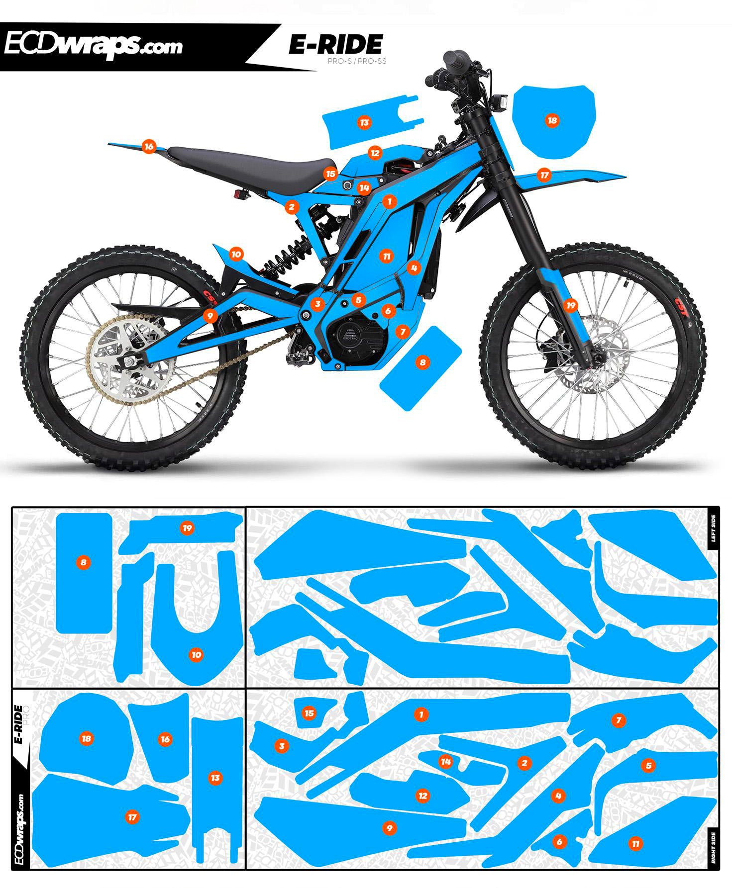 Ecd Rider Drawings INSTRUCTIONS – ECDcustoms