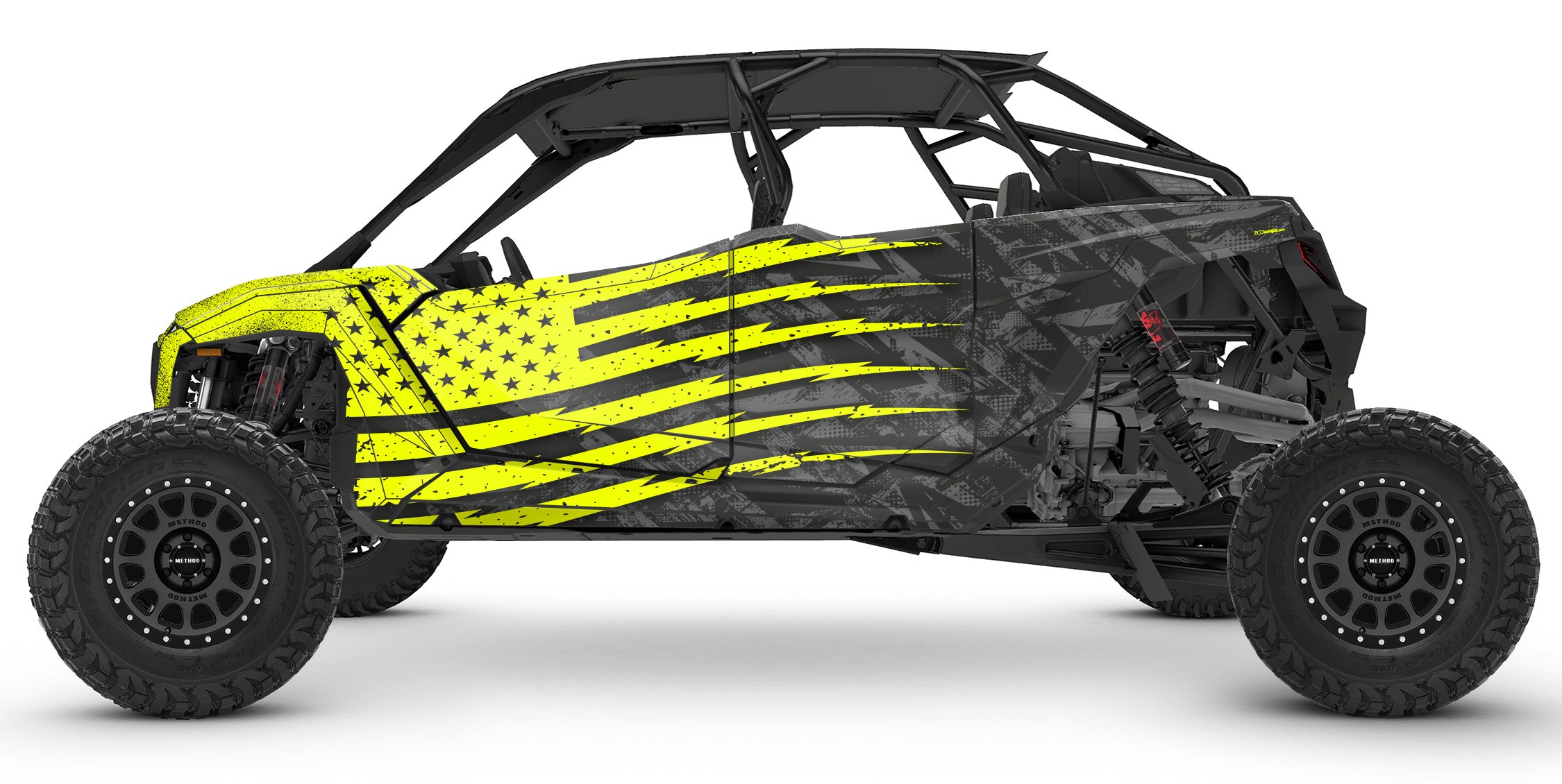 RZR PRO 4 - EDGY FLAG