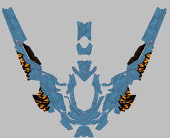 Skidoo Gen4 154, 146 TrailMap wrap